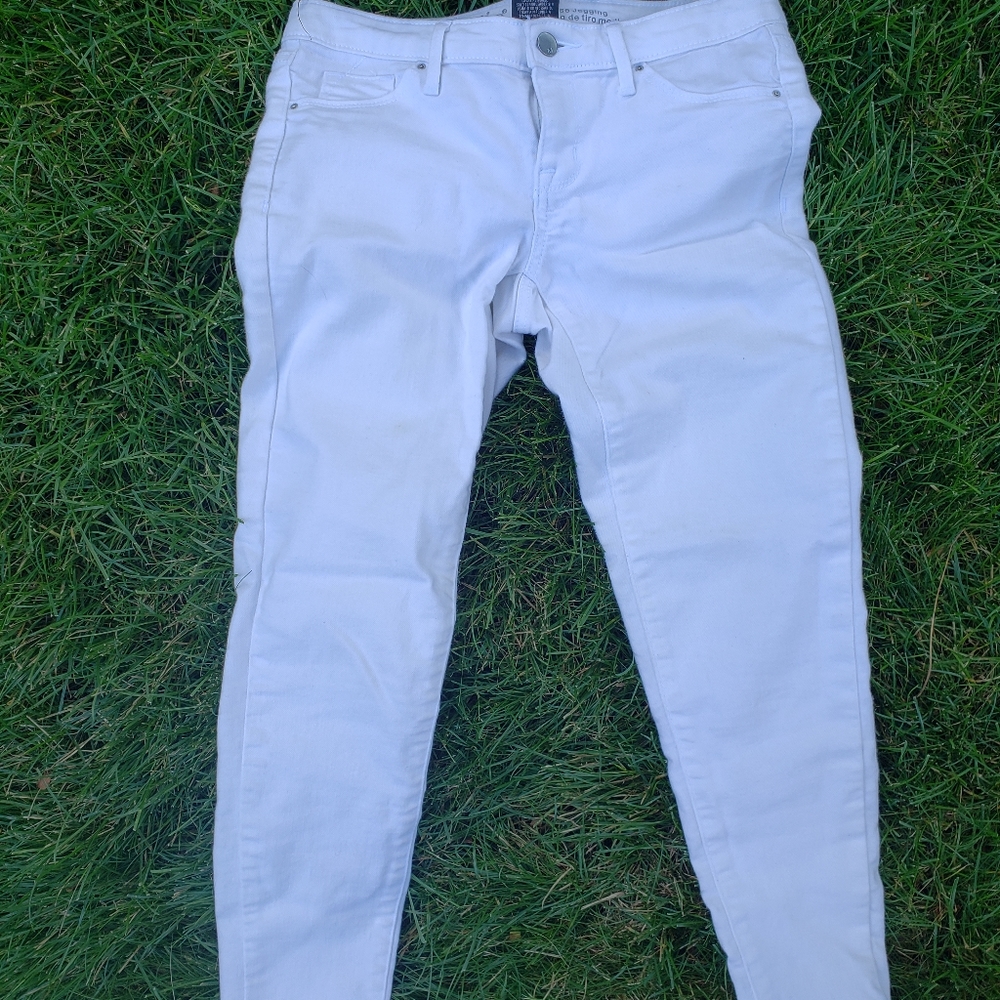 White jeans